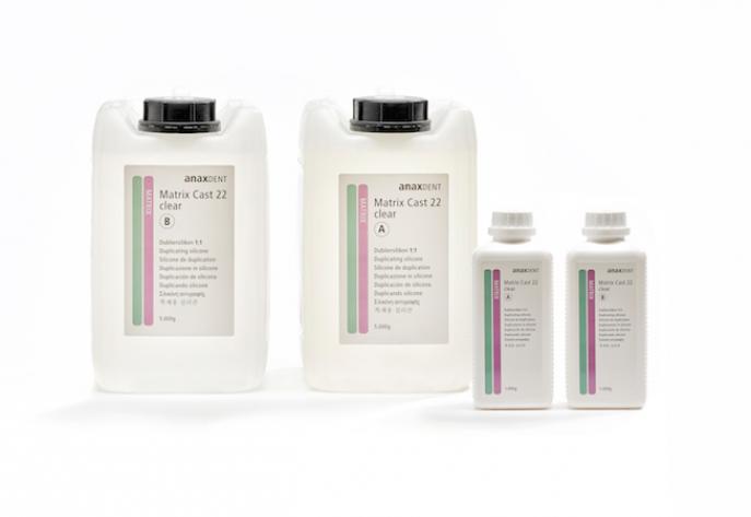 MATRIX CAST 22 A + B CLEAR | Silikone & Gel