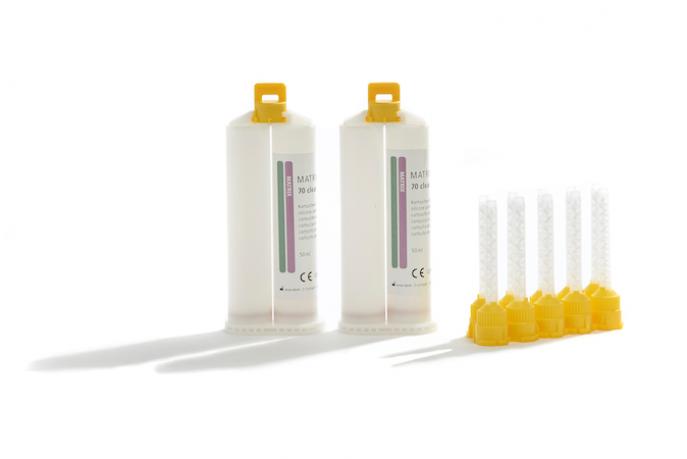 Matrix Flow 70 Clear | Transparentes Silikone