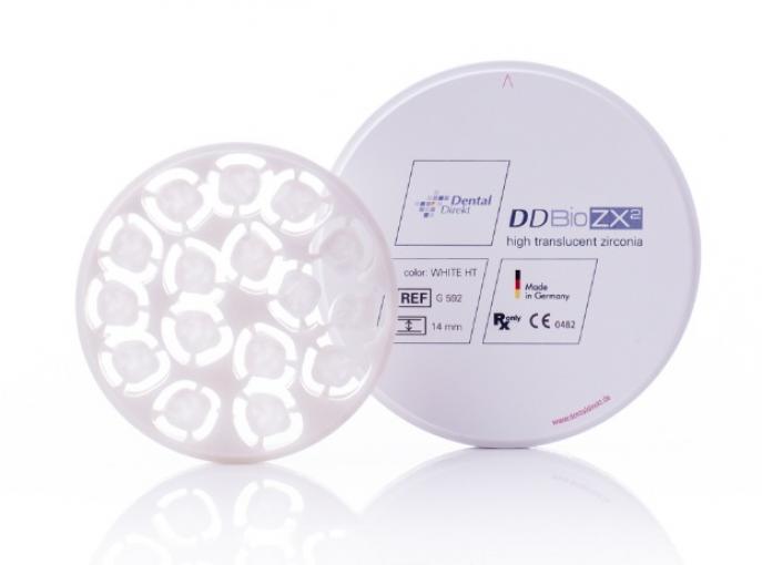 DD Bio ZX2 98 | Zircone translucide blanche