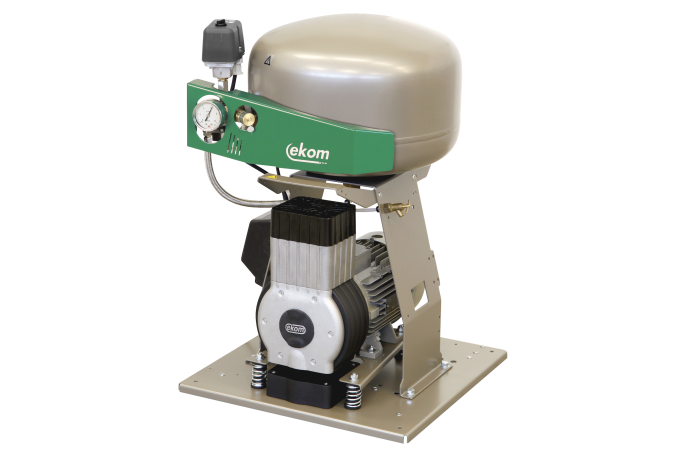 Kompressoranlage | EKOM, ohne öl DK50/25/10, OHNE schalldämmhaube