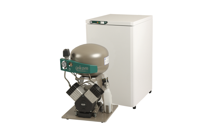 Compresseur | EKOM, sans huile DK 50 2V/25/10-S
