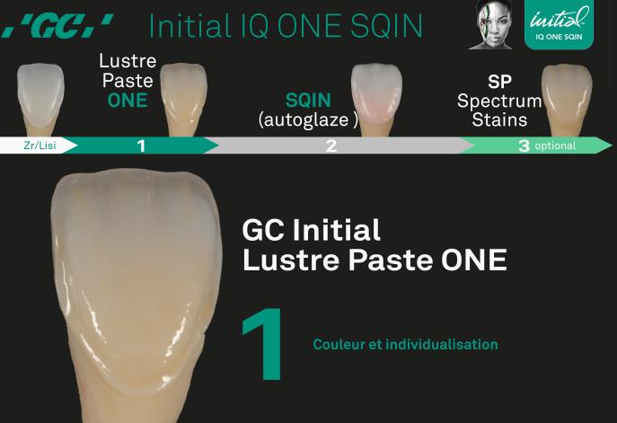 GC ONE SQIN | GC Initial IQ - Lustre Paste ONE