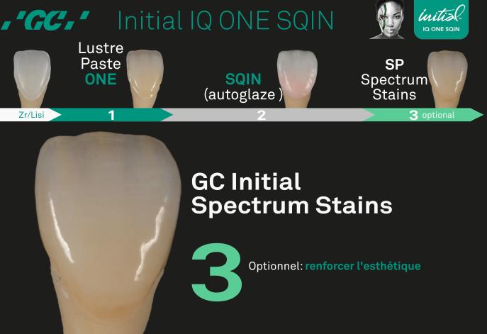 GC ONE SQIN | Initial Spectrum Stains