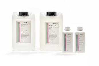 MATRIX CAST 22 A + B CLEAR | Silikone & Gel